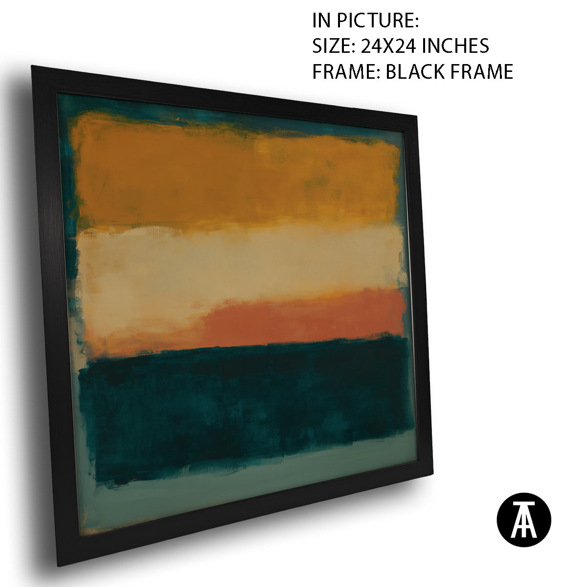 Artwork in Black Frame