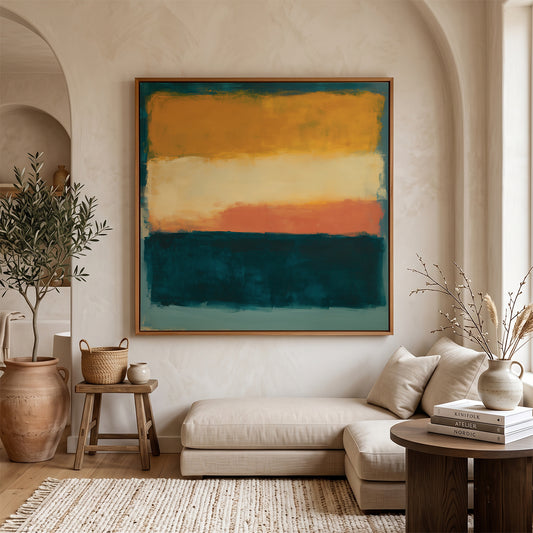Abstract Art in a Lifestyle Setting
