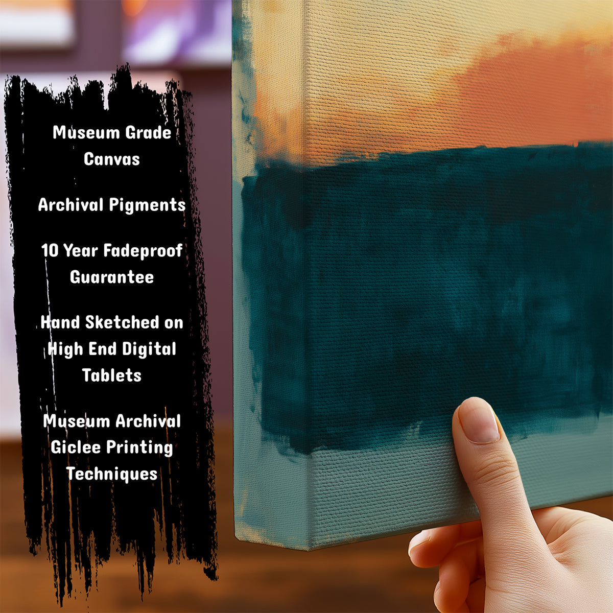 Information about Abstract Art Print