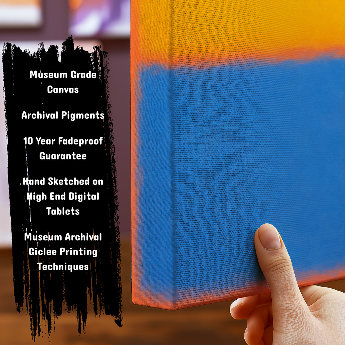 Information about Abstract Art Print