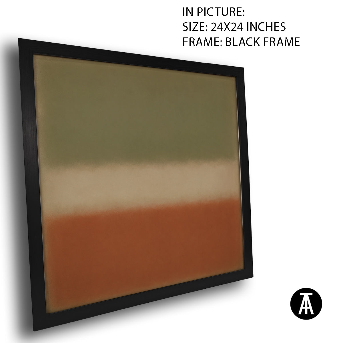 Artwork in Black Frame