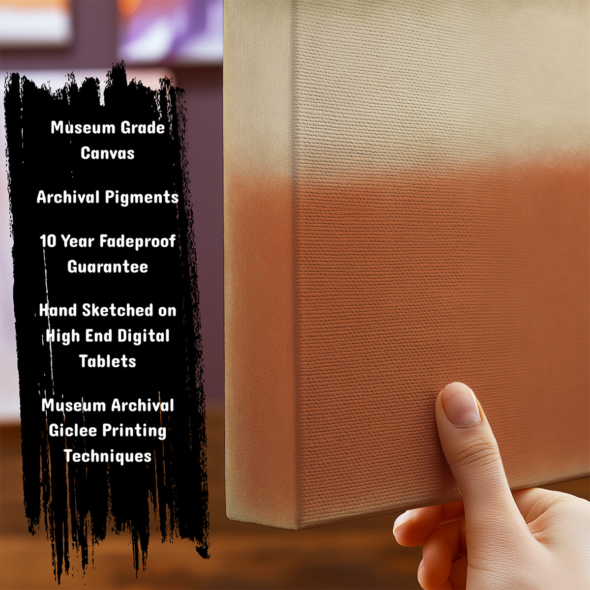 Information about Abstract Art Print