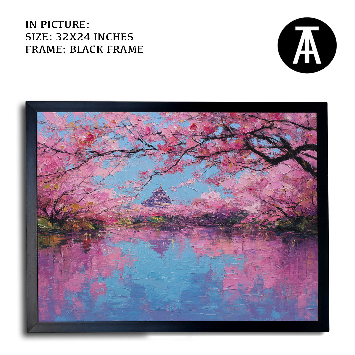 Artwork in Metal Earling Silver Frame