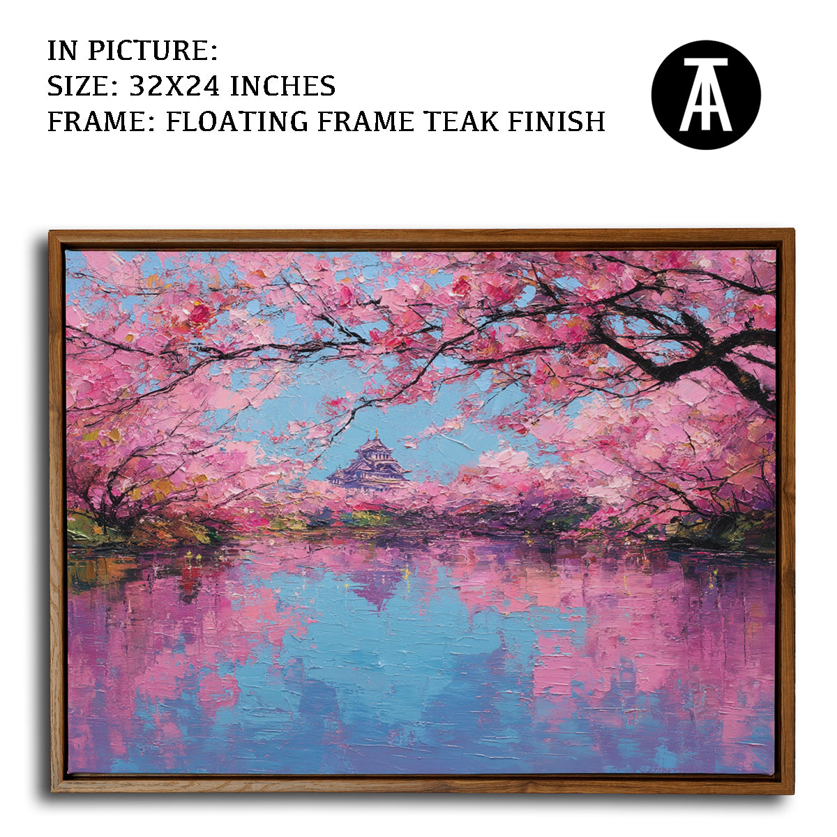 Artwork in Floating Frame