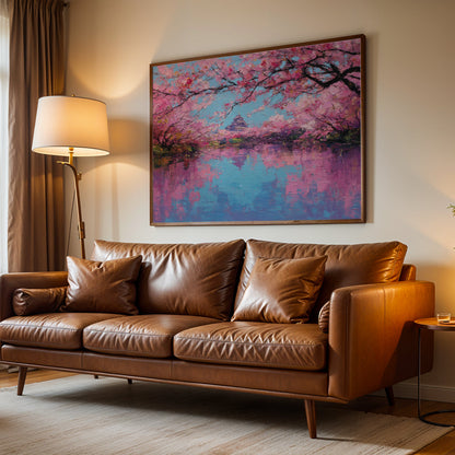 Japanese Artwork in a Lifestyle Setting