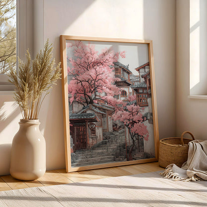 Japanese Painting in a Lifestyle Setting