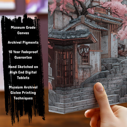 Information about Japanese Canvas Art Print