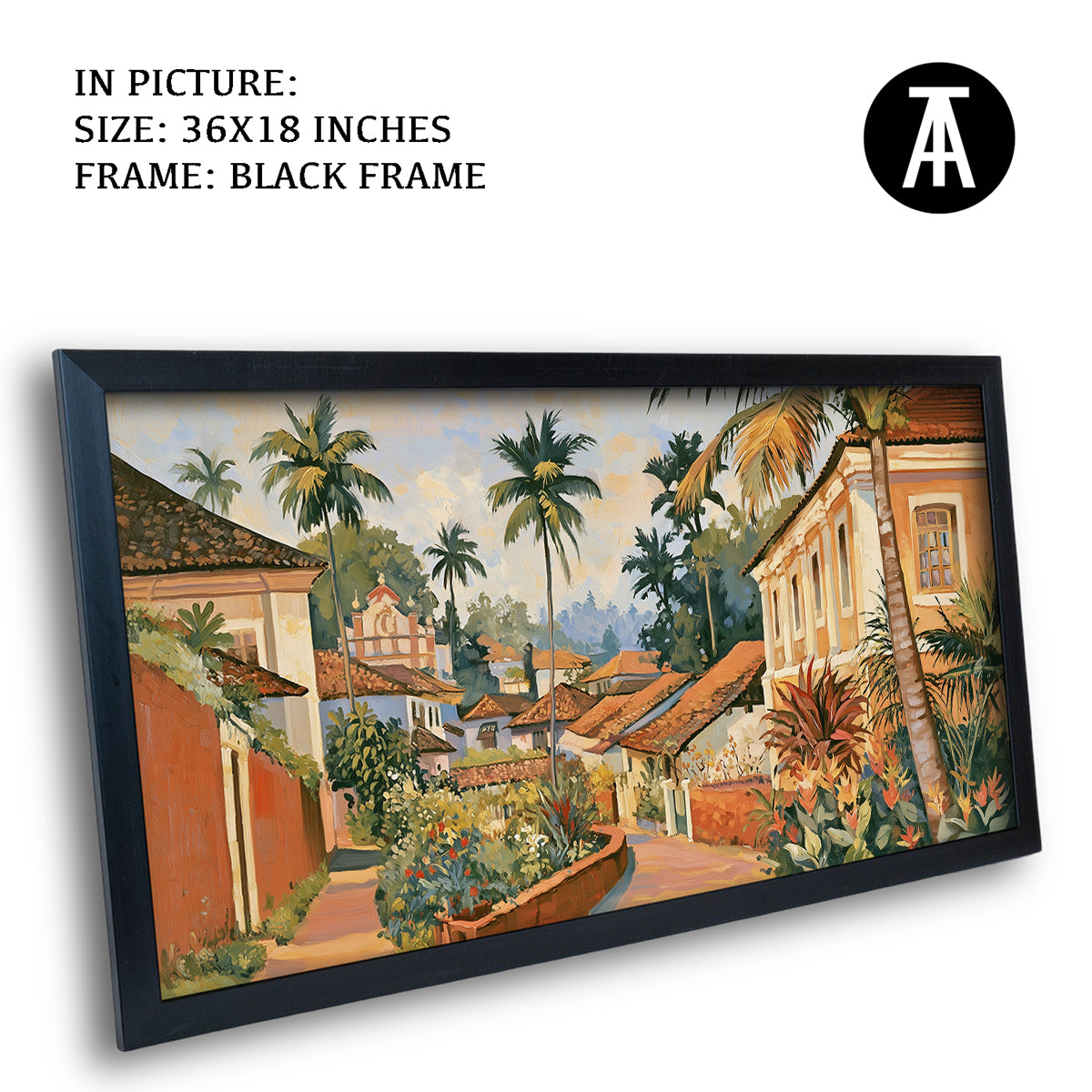 Artwork in Black Frame