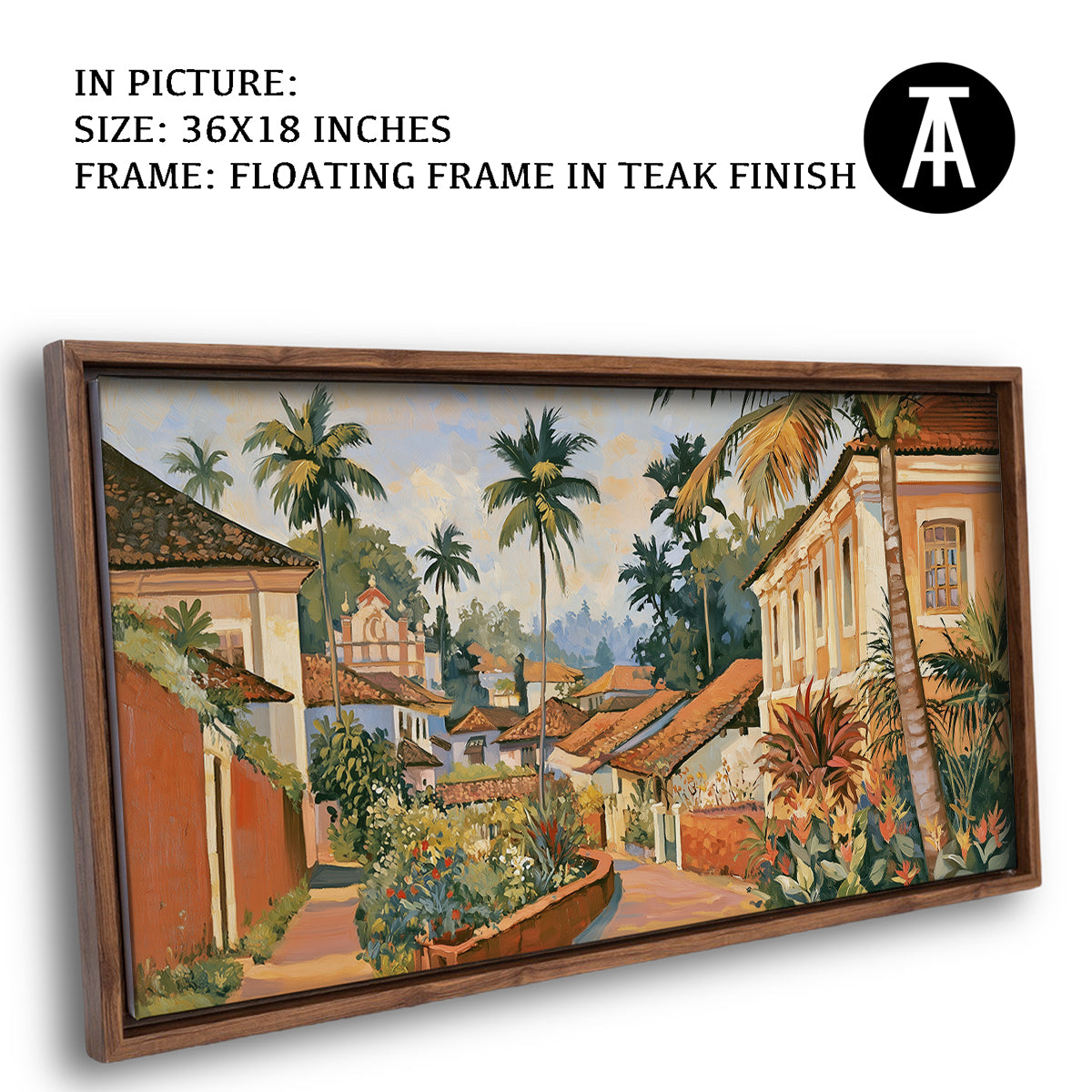 Artwork in Floating Frame
