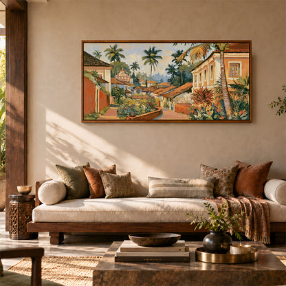 Indian Artwork in a Lifestyle Setting