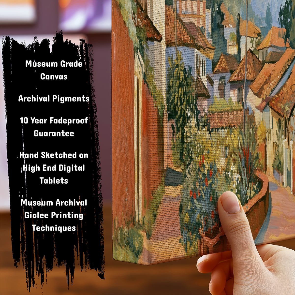 Information about Indian Canvas Art Print
