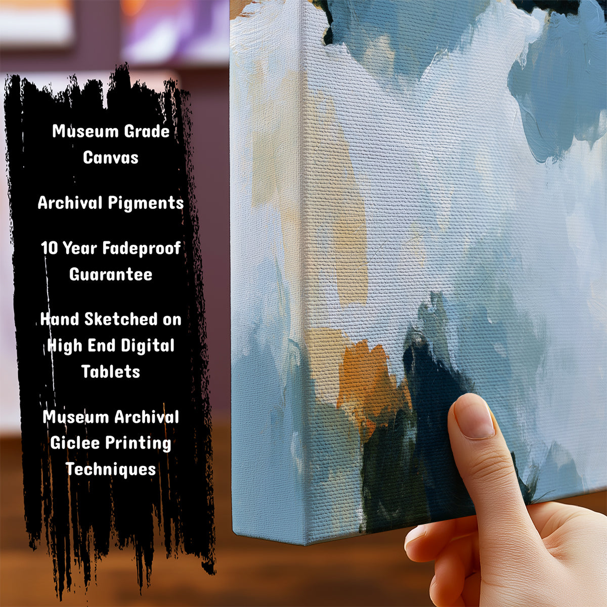Information about Abstract Art Print