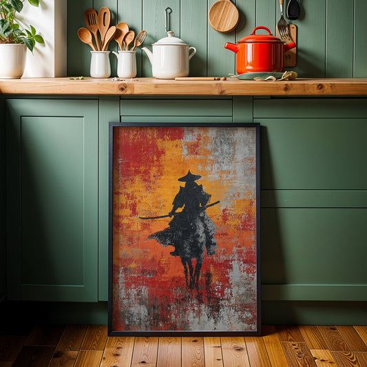 Japanese Artwork in a Lifestyle Setting