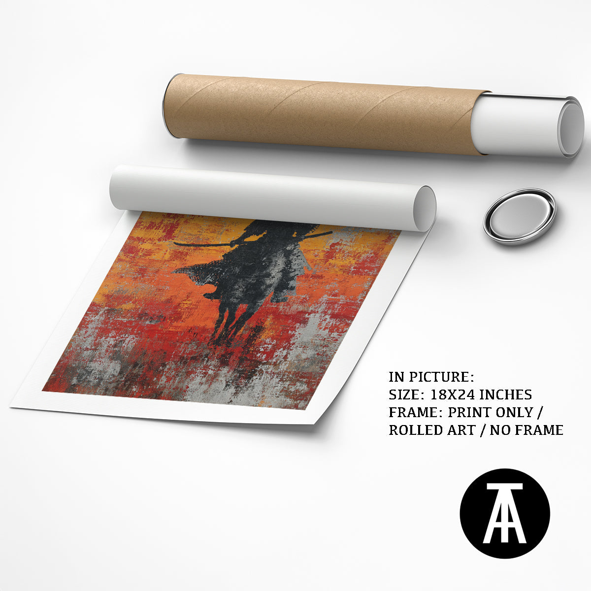 Artwork as Print Only or Rolled Art
