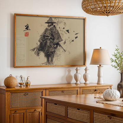 Japanese Painting in a Lifestyle Setting