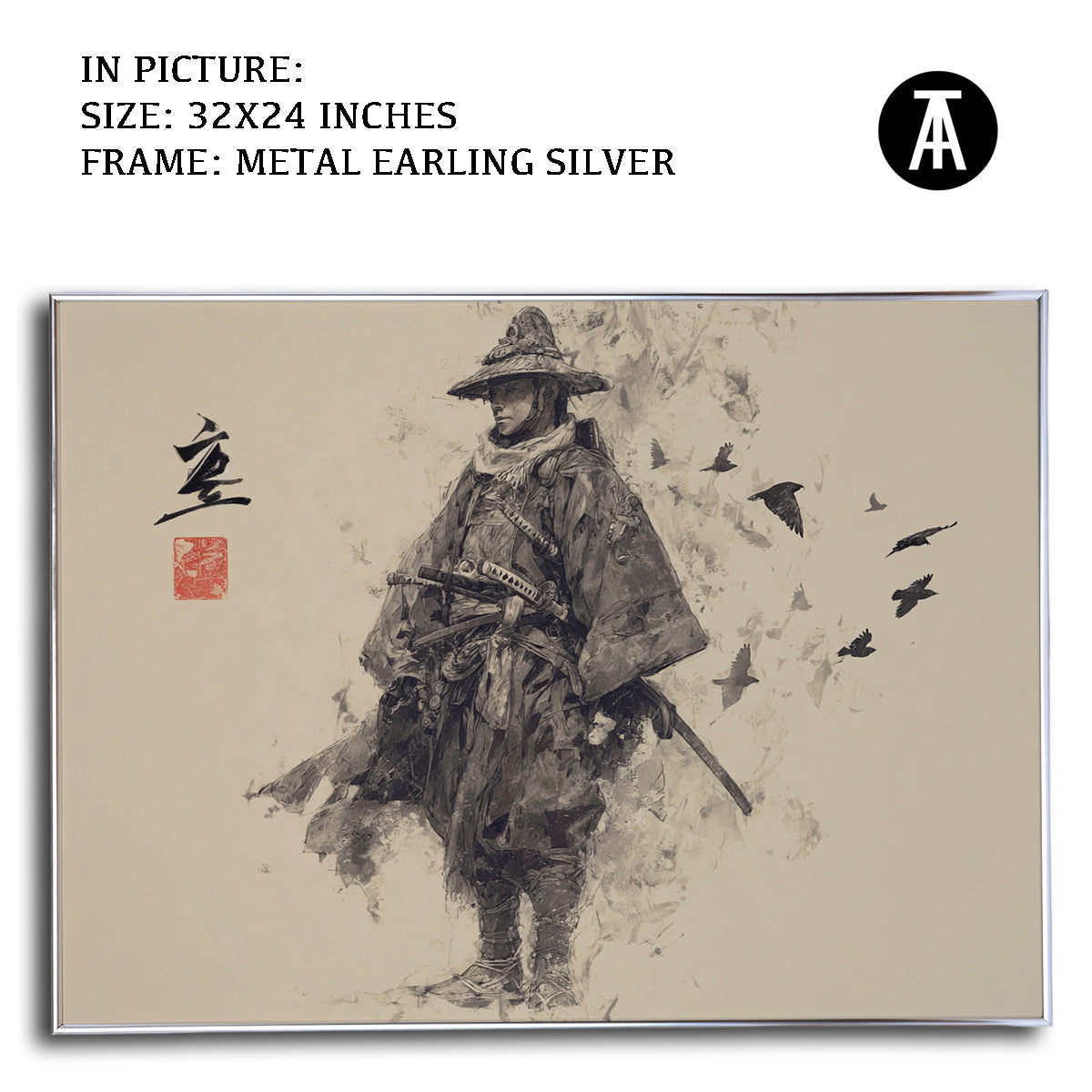 Artwork in Black Frame