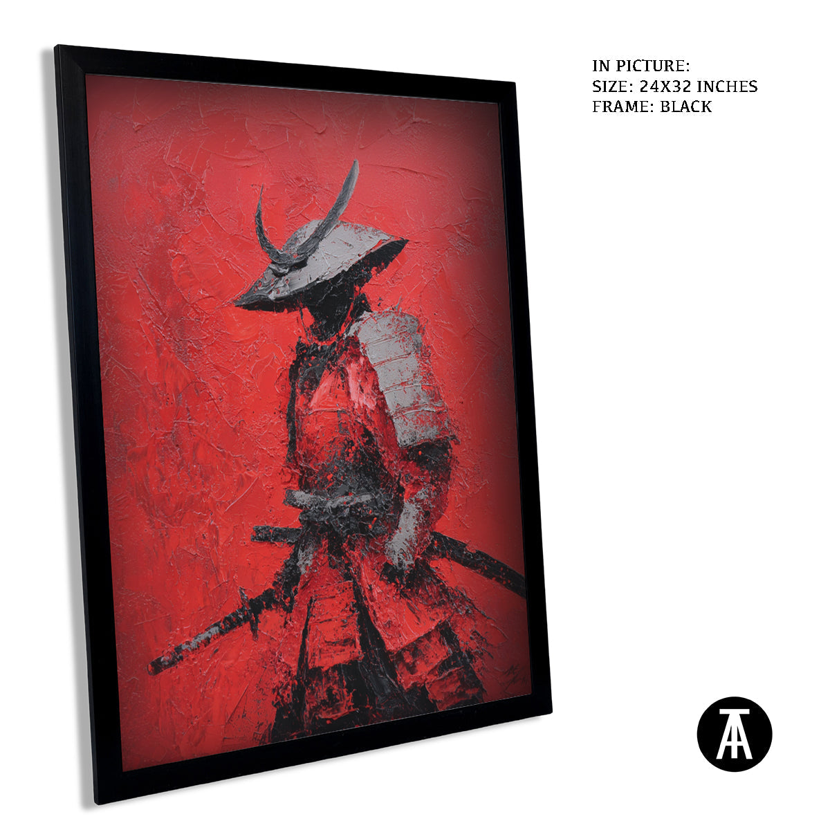 Artwork in Metal Earling Silver Frame