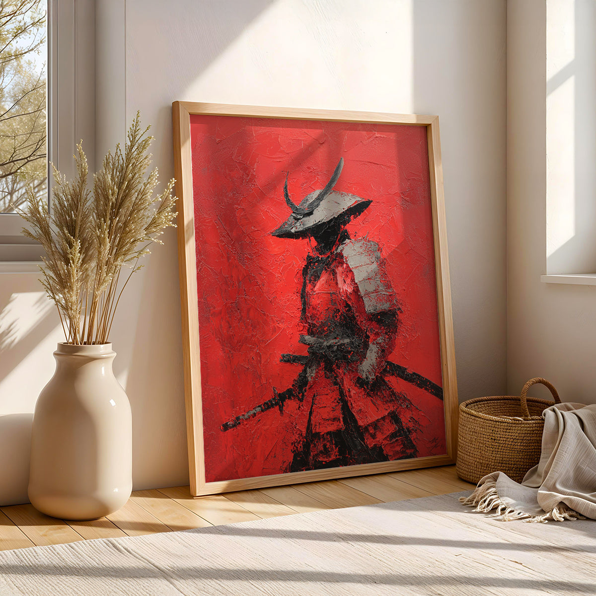 Japanese Painting in a Lifestyle Setting