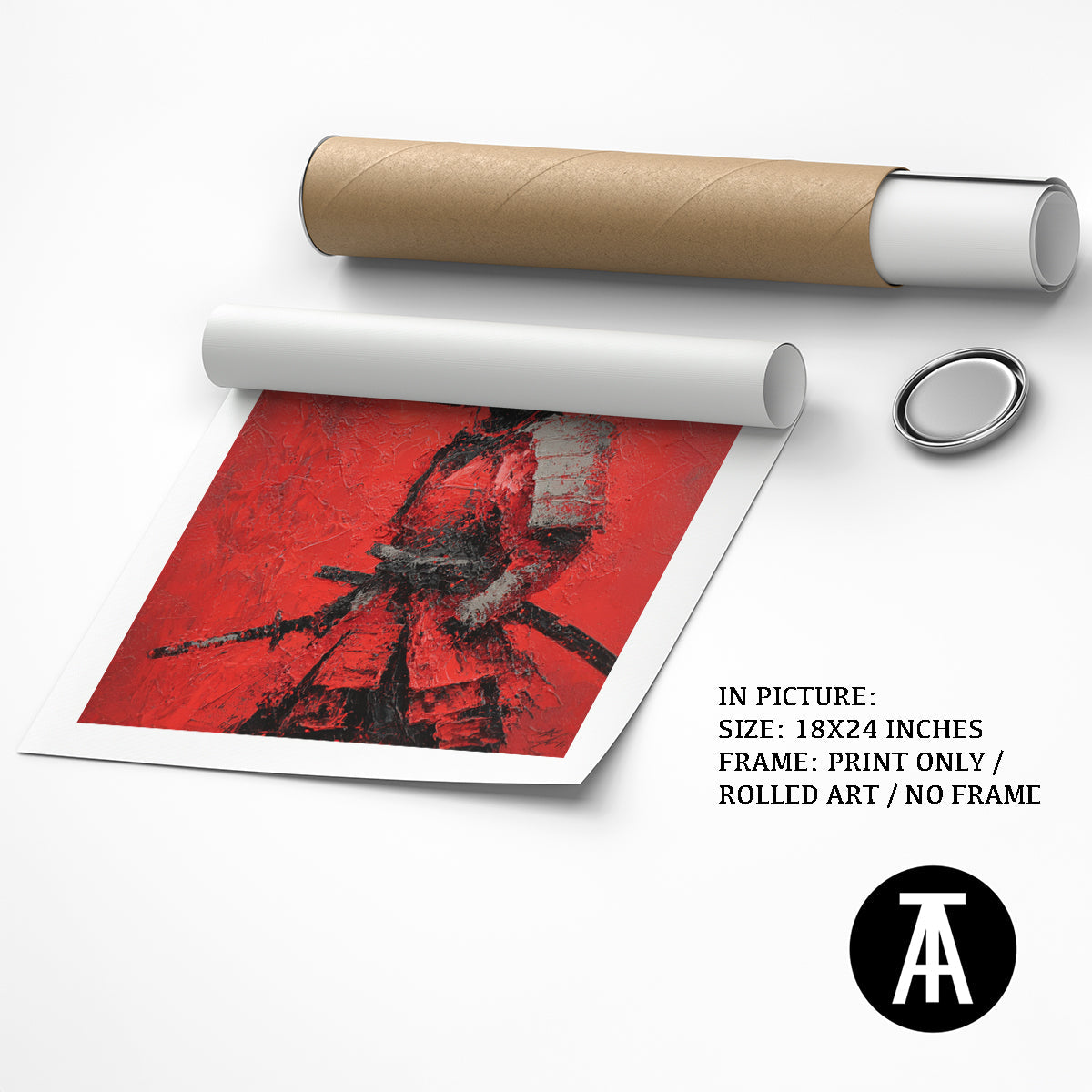 Artwork as Print Only or Rolled Art