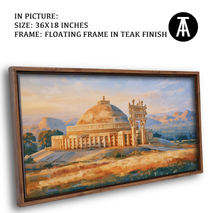 Artwork in Floating Frame