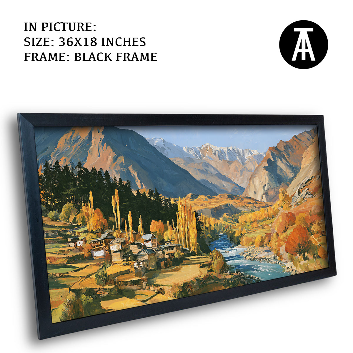 Artwork in Black Frame
