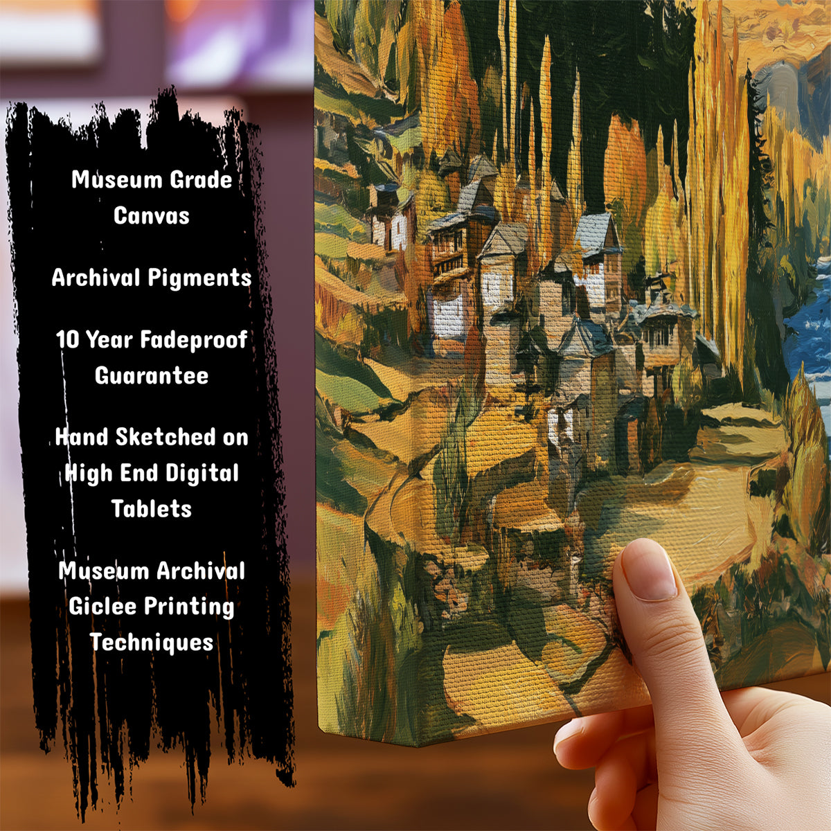 Information about Indian Canvas Art Print