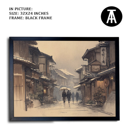 Artwork in Metal Earling Silver Frame