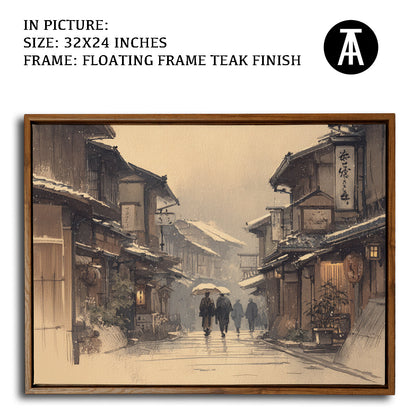 Artwork in Floating Frame