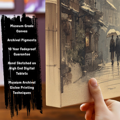 Information about Japanese Canvas Art Print