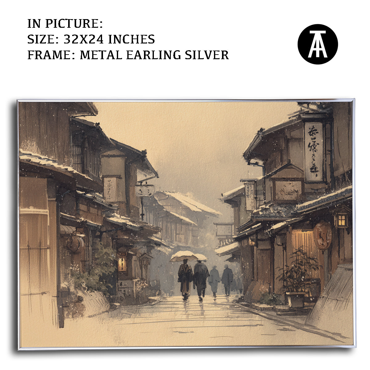 Artwork in Black Frame