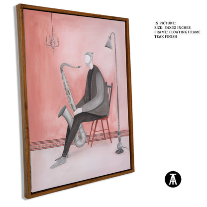 Artwork in Floating Frame