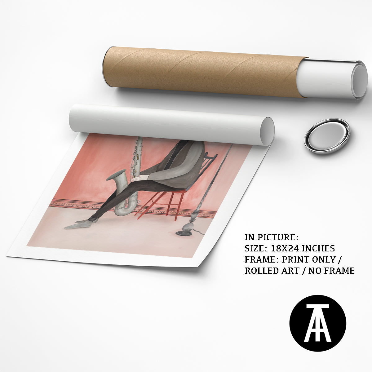 Artwork as Print Only or Rolled Art