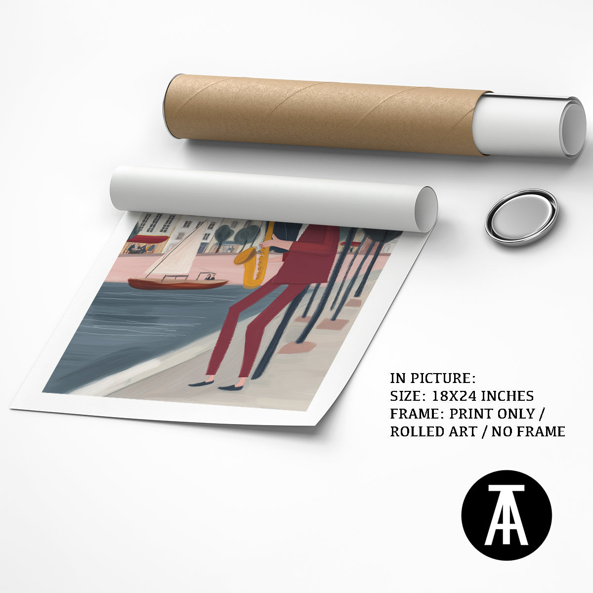 Artwork as Print Only or Rolled Art