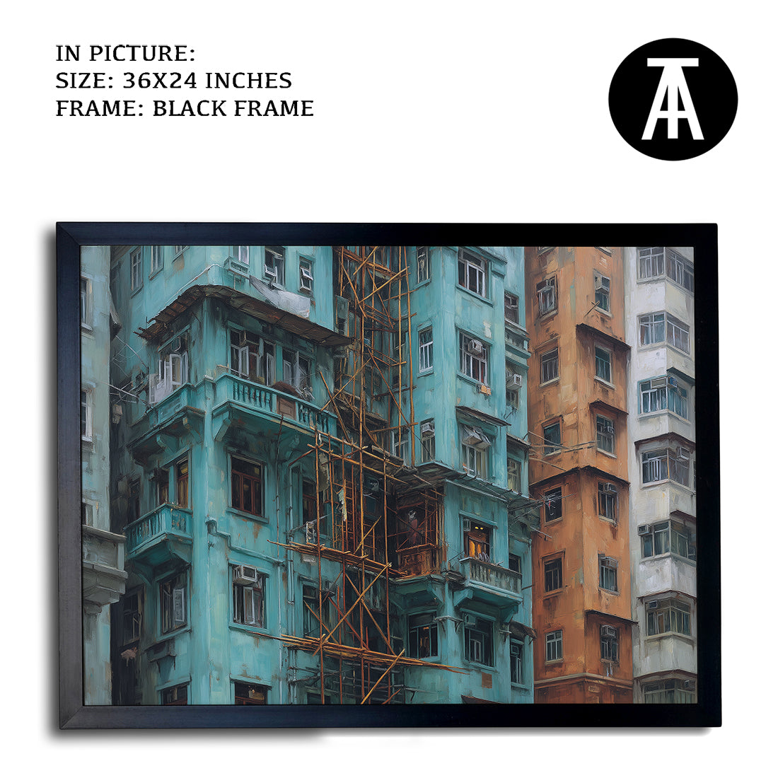 Artwork in Black Frame