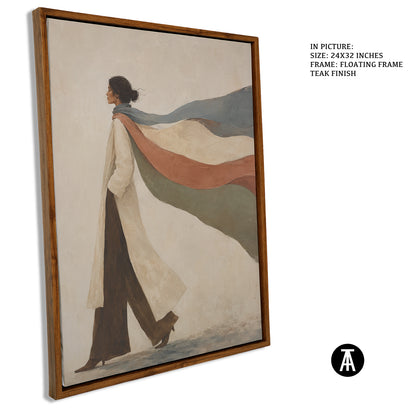 Artwork in Floating Frame