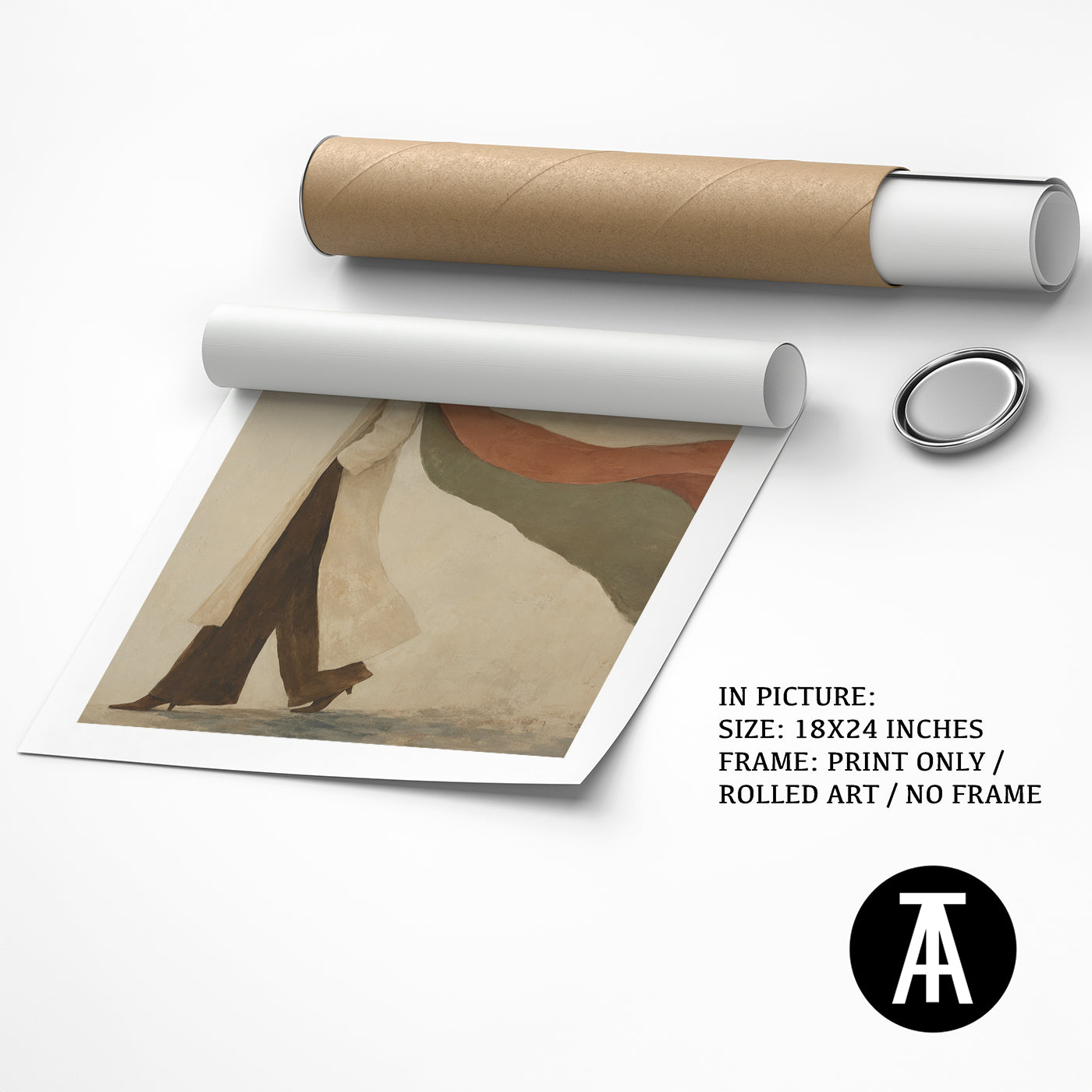 Artwork as Print Only or Rolled Art