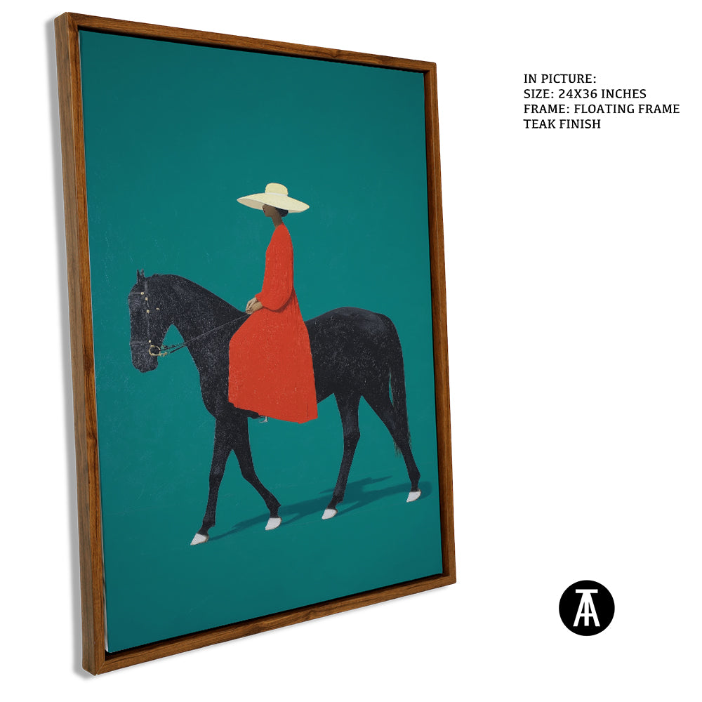 Artwork in Floating Frame