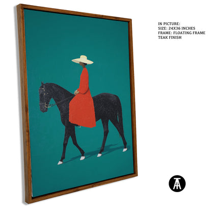 Artwork in Floating Frame