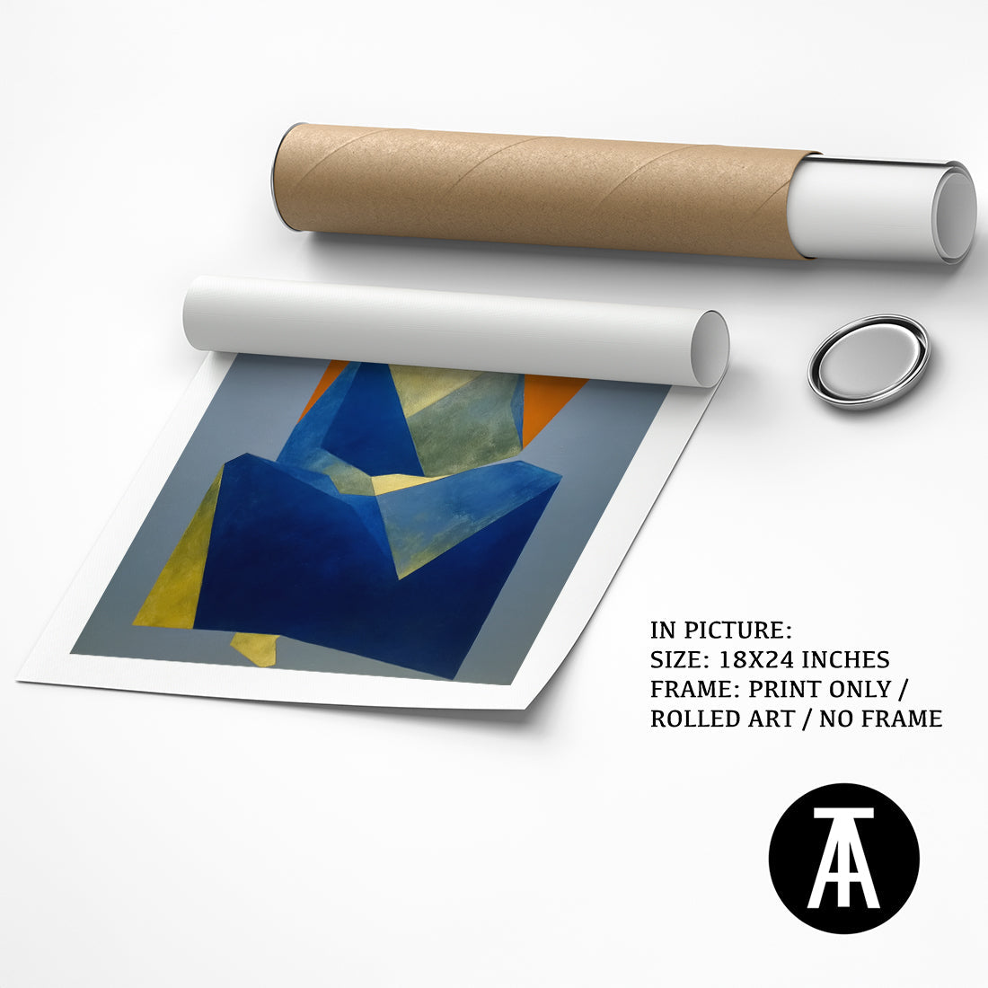 Artwork as Print Only or Rolled Art