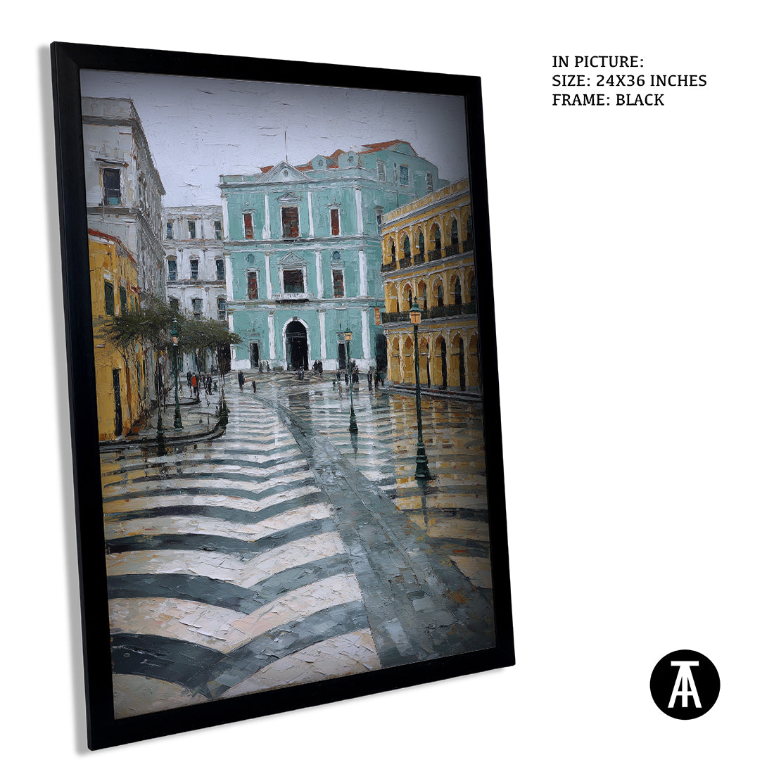 Artwork in Black Frame