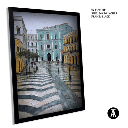 Artwork in Black Frame