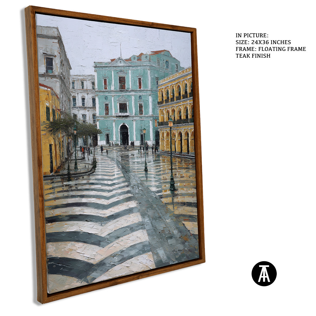 Artwork in Floating Frame