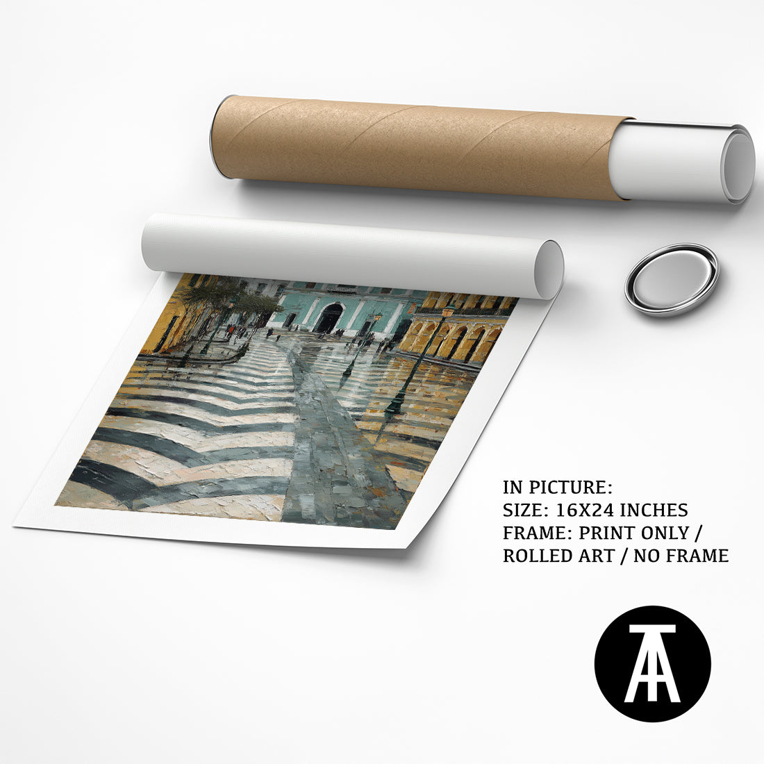 Artwork as Print Only / Rolled Art