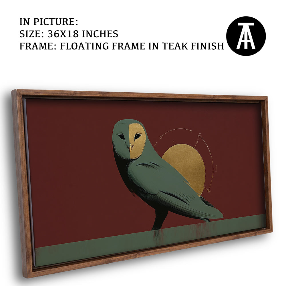 Artwork in Floating Frame