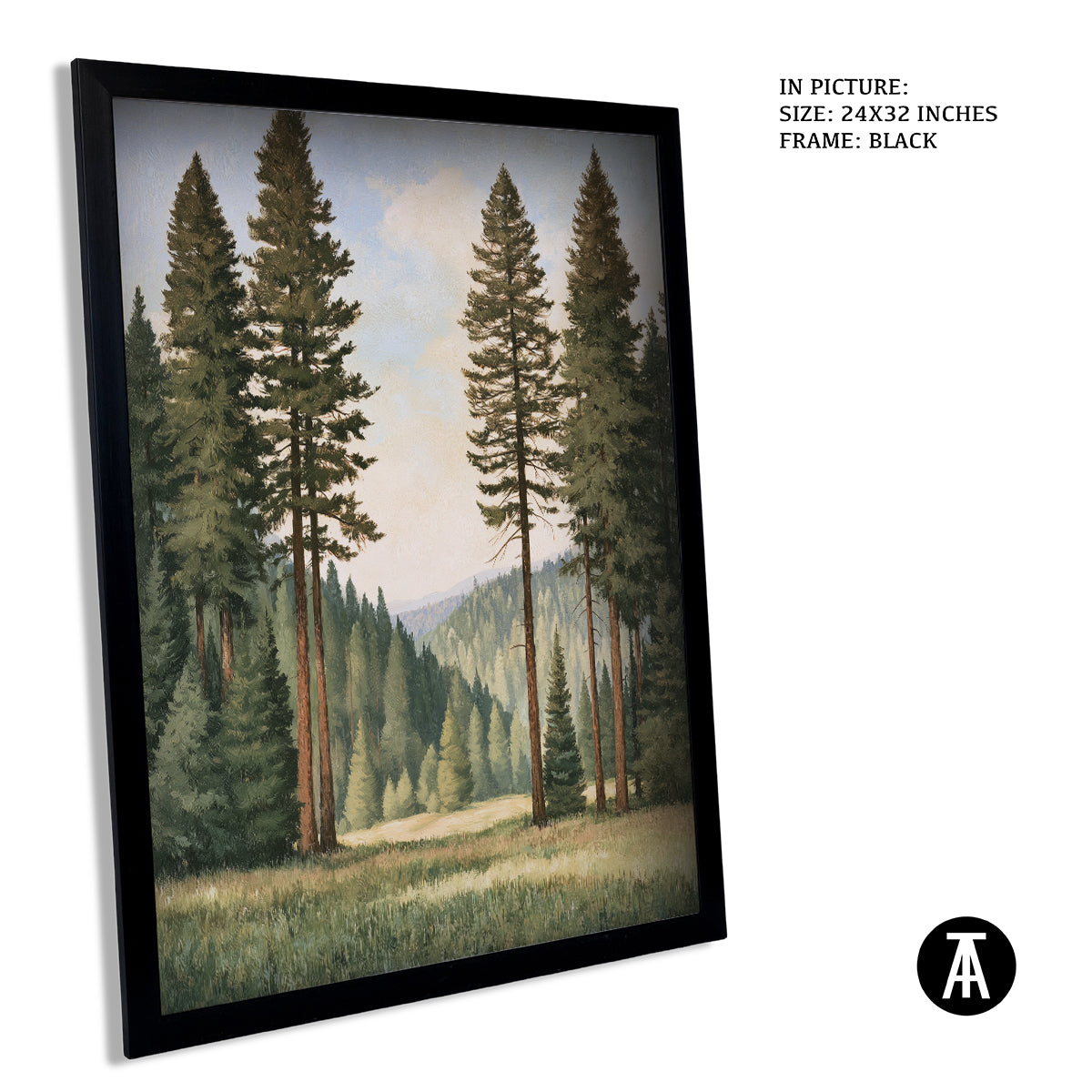 Artwork in Black Frame