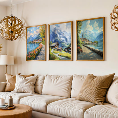Gallery Wall Set in Lifestyle Setting