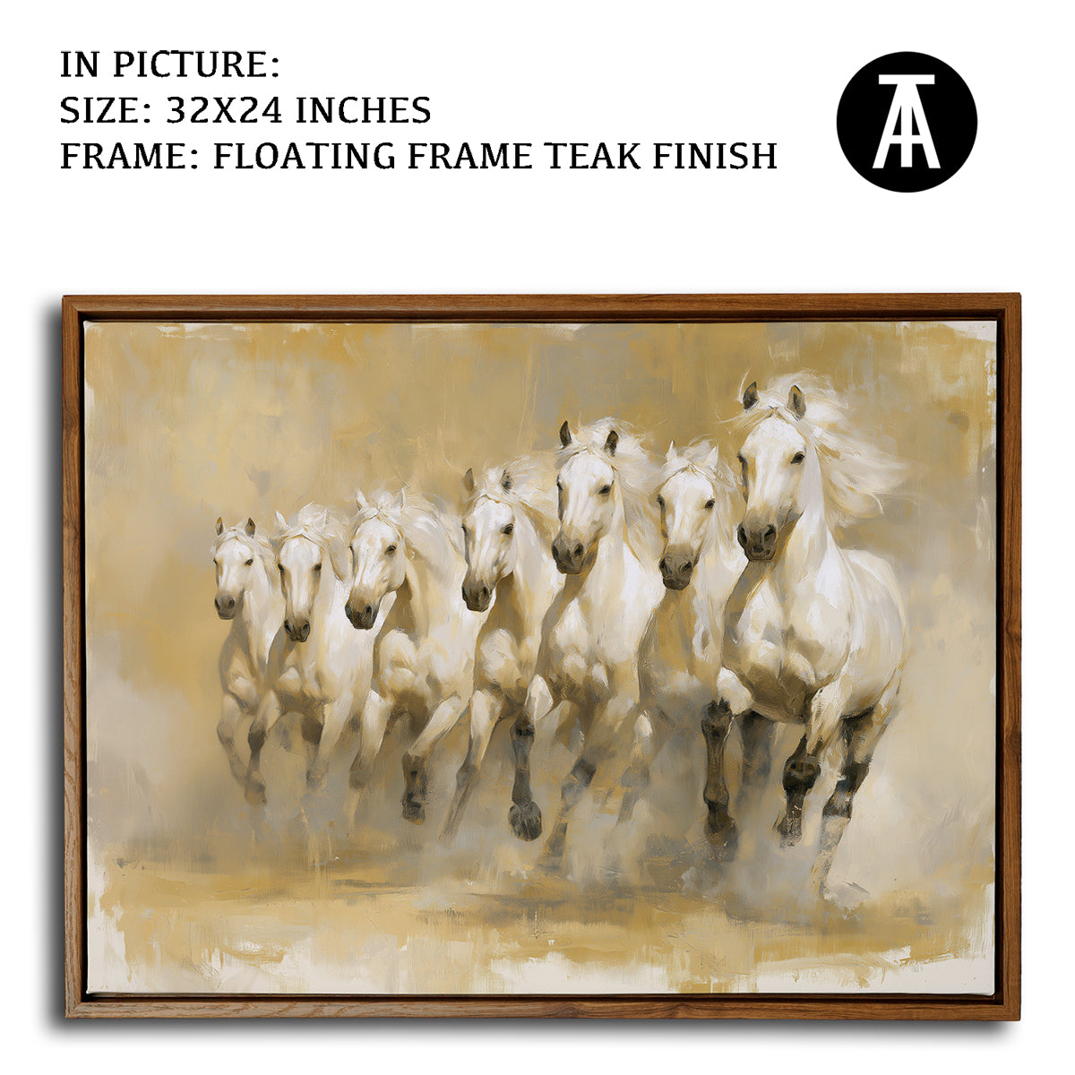 Artwork in Floating Frame
