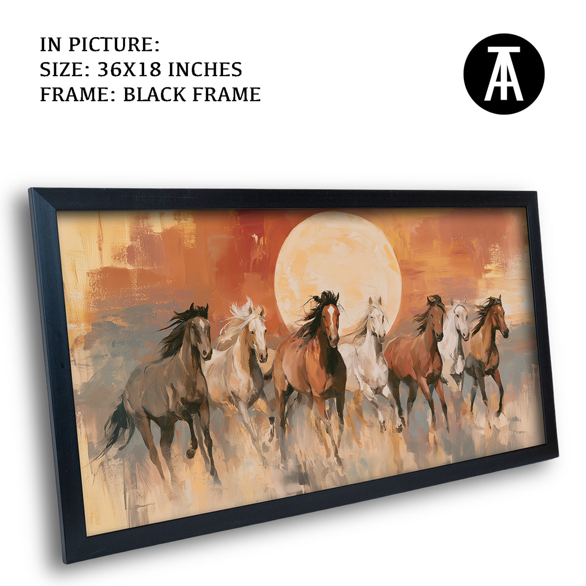 Artwork in Black Frame
