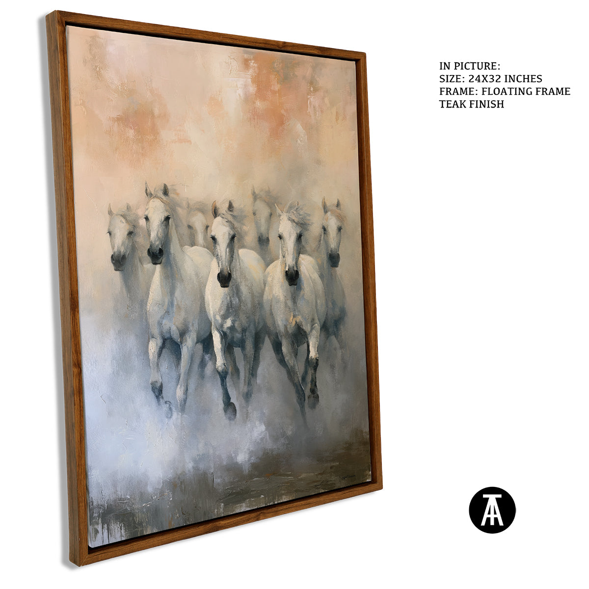 Artwork in Floating Frame