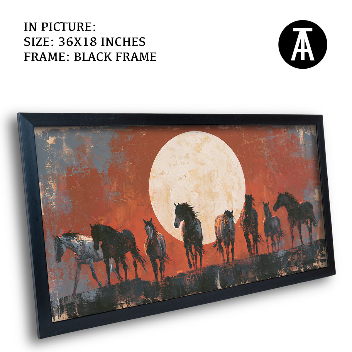 Artwork in Black Frame